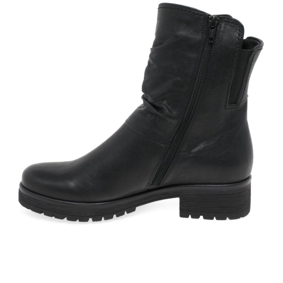 Gabor Noir | Bottes De Motard Exclusives Pour Femmes Zola